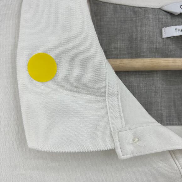 Calvin Klein (XXL) Gray Color Block Liquid Touch Polo Short Sleeve Shirt - Picture 5 of 7